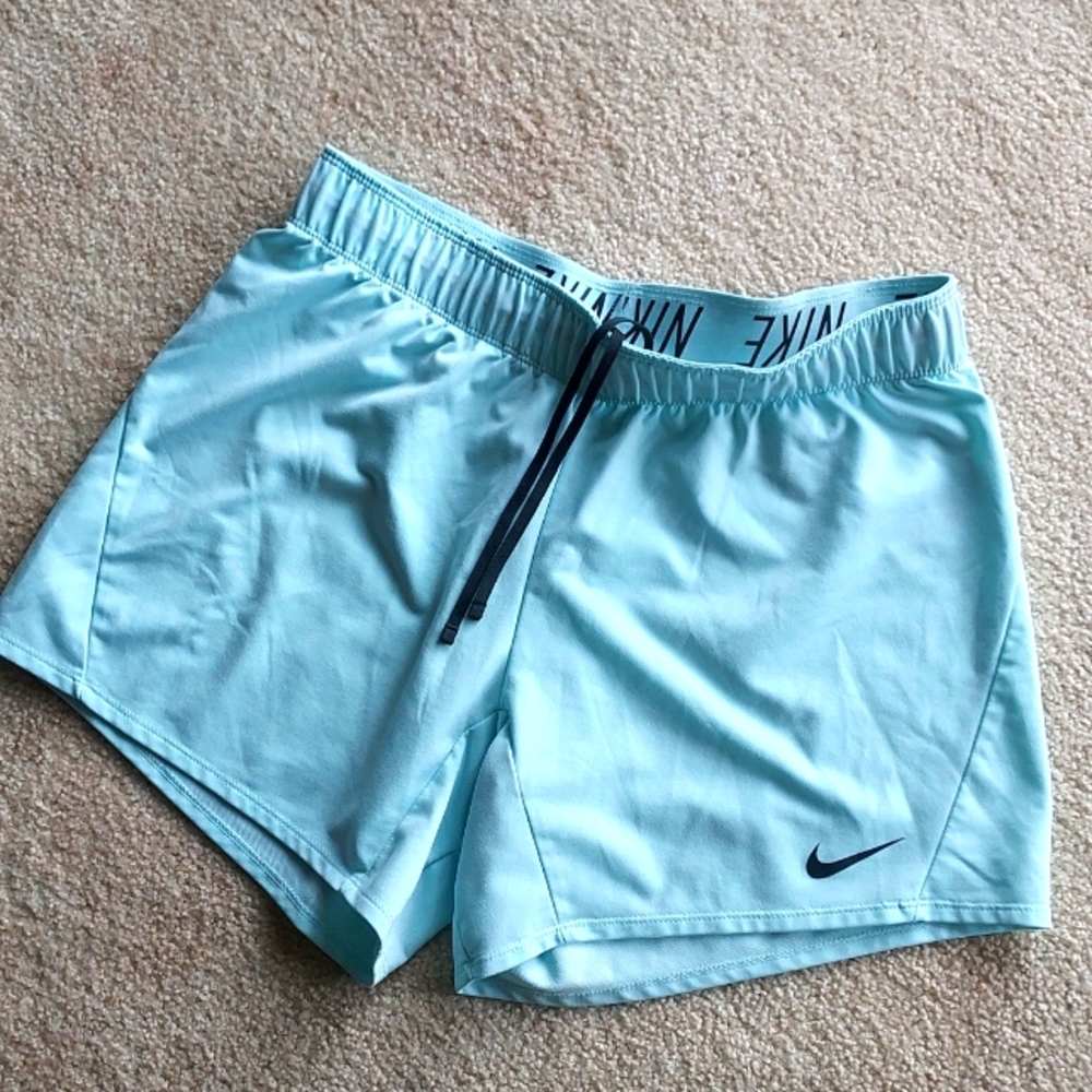 NIKE DRI-FIT LADIES MED DRAWSTRING PASTEL  BLUE/GREEN